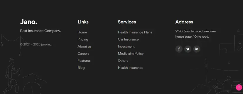 Insurance Footer