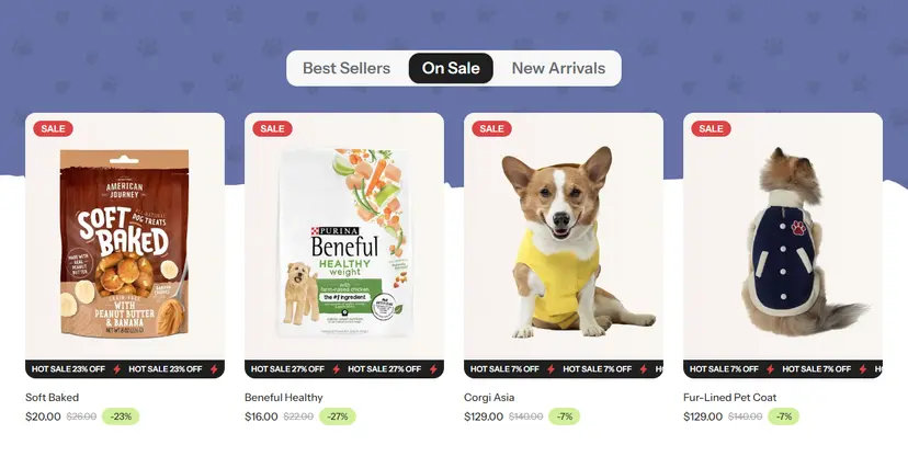 Pet Store Products