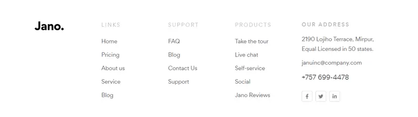 Agency Footer